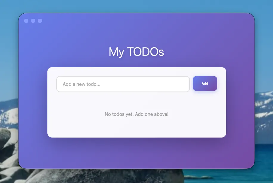 TODO List Application